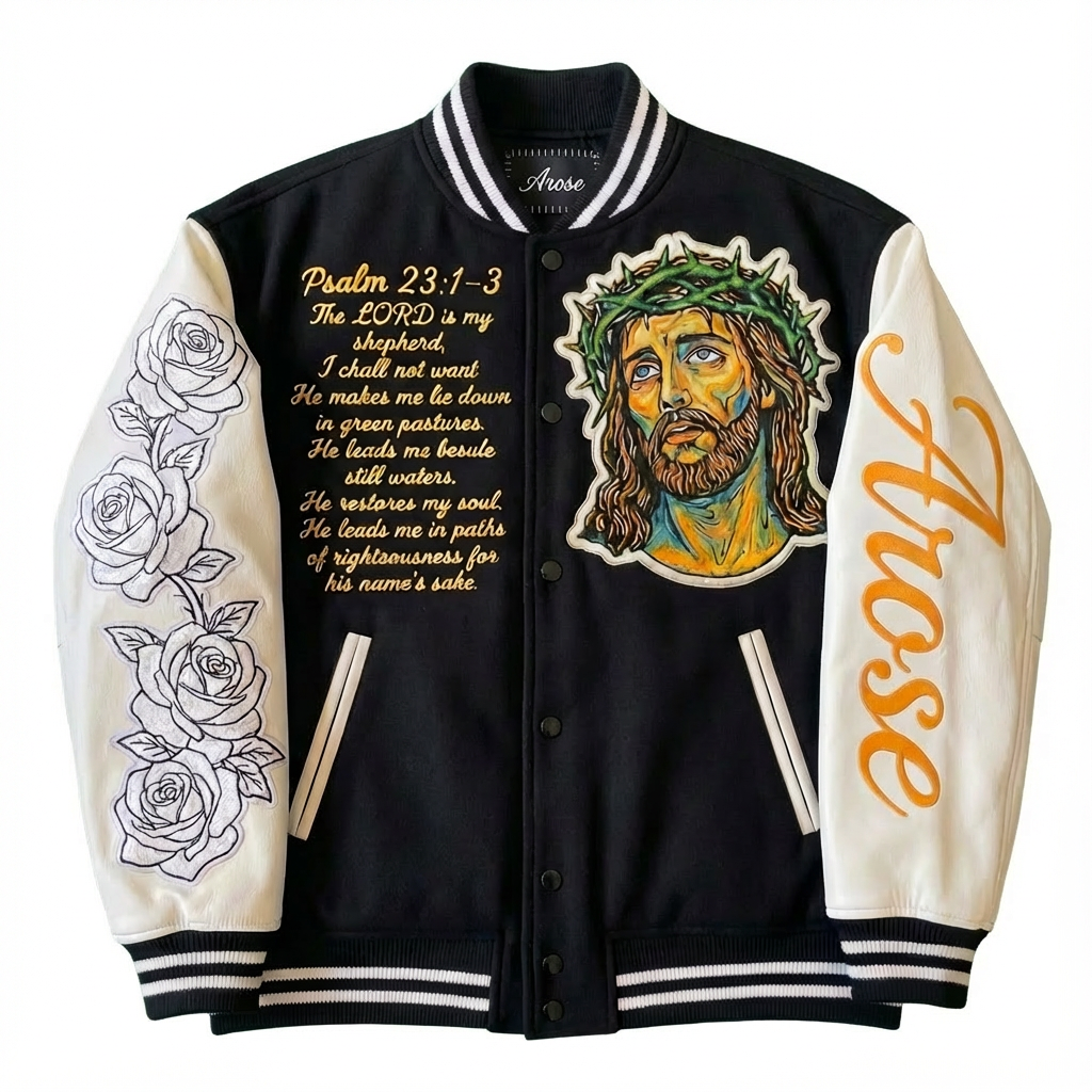 My Refuge Varsity Jacket